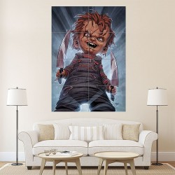 Chucky Childs Play Horror Wand-Kunstdruck Riesenposter (P-1169)