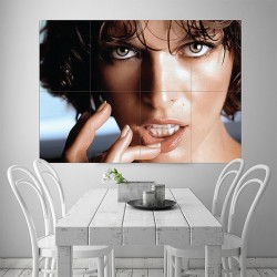 Mila Jovovich Huge Block Giant Wall Art Poster (P-1184)