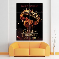 Games of Thrones Crown Block Giant Wall Art Poster (P-1199)