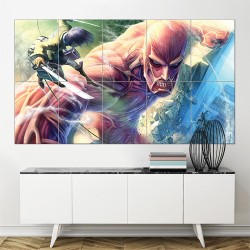 Attack on Titan - Shingeki no Kyojin Block Giant Wall Art Poster (P-1212)