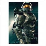 Halo Master Chief Wand-Kunstdruck Riesenposter