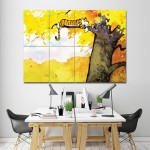 Calvin and Hobbes Block Giant Wall Art Poster 