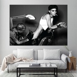 The Girl with the Dragon Tattoo Block Giant Wall Art Poster (P-1281)