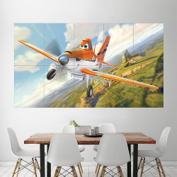 Planes dusty crophopper flying  Wand-Kunstdruck Riesenposter (P-1293)