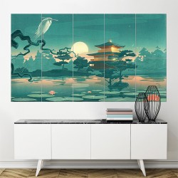 Japanese art  Block Giant Wall Art Poster (P-1298)