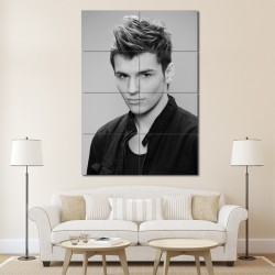 Hot Cut Men’s Hairstyles Barber Haircuts Block Giant Wall Art Poster (P-1320)