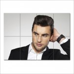 Rockabilly Pompadour Frisur Friseursalon Riesenposter