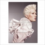 Short Blonde Hairstyles Barber Haircuts Giant Wall Art Poster