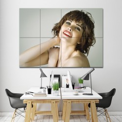 Short Curly Haircuts Barber Haircuts Block Giant Wall Art Poster (P-1340)