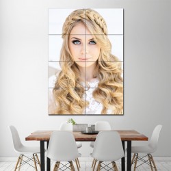 Braided headband Barber Haircuts Block Giant Wall Art Poster (P-1363)