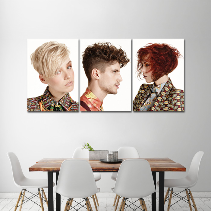 Short Punk Hairstyles Barber Haircuts Giant Wall Art Poster