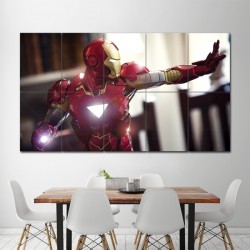 Iron Man Mark VI Wand-Kunstdruck Riesenposter (P-1390)