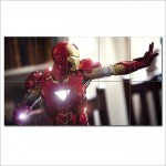 Iron Man Mark VI Superhero Wand-Kunstdruck Riesenposter