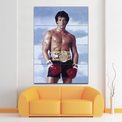 Rocky Sylvester Stallone Block Giant Wall Art Poster (P-1394)