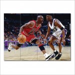 Michael Jordan Block Giant Wall Art Poster