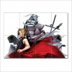 Fullmetal Alchemist Anime Wand-Kunstdruck Riesenposter