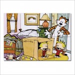 Calvin and Hobbes Duplicator Block Giant Wall Art Poster 