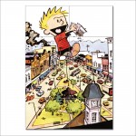 Calvin und Hobbes Riese Wand-Kunstdruck Riesenposter 