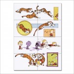 Calvin und Hobbes #9 Wand-Kunstdruck Riesenposter