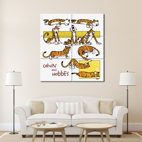 Calvin and Hobbes #10 Block Giant Wall Art Poster