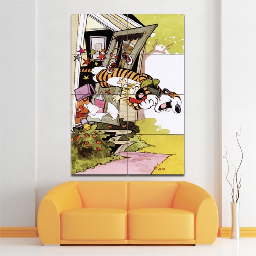 Calvin und Hobbes #13 Wand-Kunstdruck Riesenposter