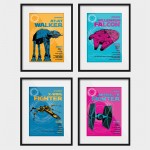 Star Wars Art Wand-Kunstdruck Riesenposter 