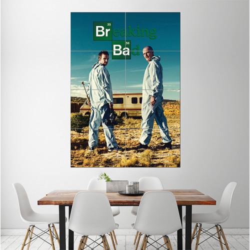 Breaking Bad Block Giant Wall Art Poster