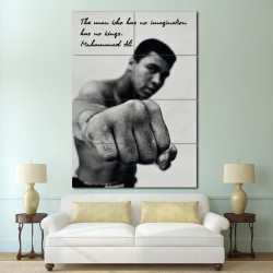 Muhammad Ali Quote Block Giant Wall Art Poster (P-1432)