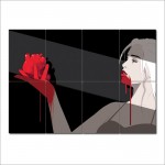 Game of Thrones Daenerys Targaryen eating heart Poster