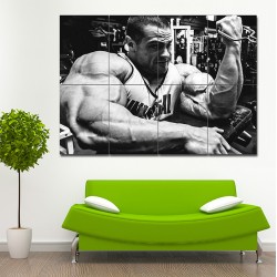 Evan Centopani - Biceps workout Block Giant Wall Art Poster (P-1442)