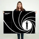 James Bond 007 Wand-Kunstdruck Riesenposter