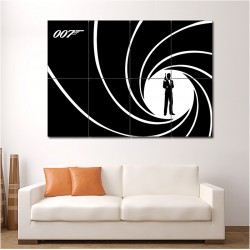 James Bond 007 Wand-Kunstdruck Riesenposter (P-1443)