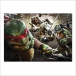 Teenage Mutant Ninja Turtles Wand-Kunstdruck Riesenposter