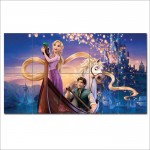 Tangled Rapunzel Cartoon Wand-Kunstdruck Riesenposter