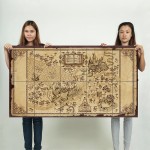 The Wizarding World of Harry Potter Map Giant Wall Art Poster