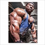 โปสเตอร์ ขนาดใหญ่ ภาพ Dexter Jackson - triceps workout 