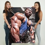 โปสเตอร์ ขนาดใหญ่ ภาพ Dexter Jackson - triceps workout 