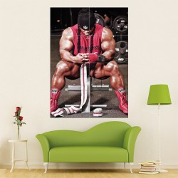 โปสเตอร์ ขนาดใหญ่ ภาพ Kai Greene - after workout (P-1452)