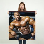 โปสเตอร์ ขนาดใหญ่ ภาพนักเพาะกาย Victor Martinez - Abs