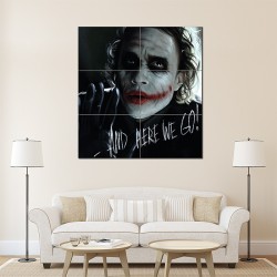 Joker - and Here We Go! Block Giant Wall Art Poster (P-1466)