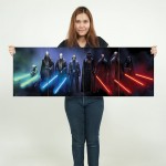 Jedi and Sith Star Wars Wand-Kunstdruck Riesenposter