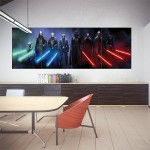 Jedi and Sith Star Wars Wand-Kunstdruck Riesenposter