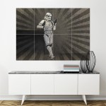 Stormtrooper Star Wars Block Giant Wall Art Poster 