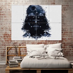 Star Wars Darth Vader Art Block Giant Wall Art Poster (P-1470)