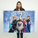 Frozen 2013 Movie Block Giant Wall Art Poster 