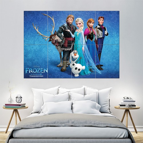 Frozen Movie Wand-Kunstdruck Riesenposter 