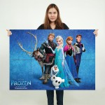 Frozen Movie Wand-Kunstdruck Riesenposter 