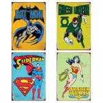 Batman,Greenlantern,Superman,Wonderwoman Poster 