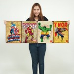 Iron Man, Thor, Hulk, Captain America Wall Art Poster