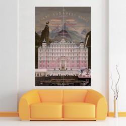 The Grand Budapest Hotel Film Movie Block Giant Wall Art Poster (P-1503)